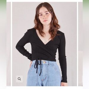 Big Bud Press - Wrap Top - Basic Black